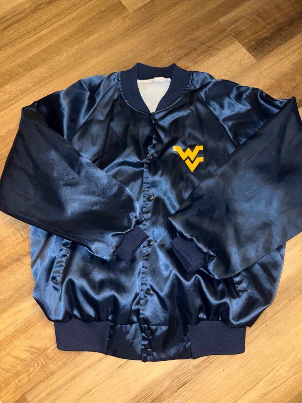 Vintage Hartwell West Virginia mountaineers bomber varsity jacket XL